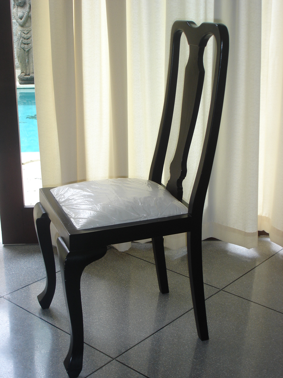Chair teak wood code BLC01E