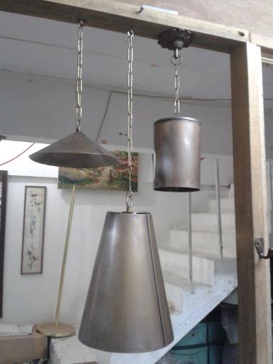 Brass Hanging lamp code HGL103I NO.2 size high 244 mm. wide 160 mm.