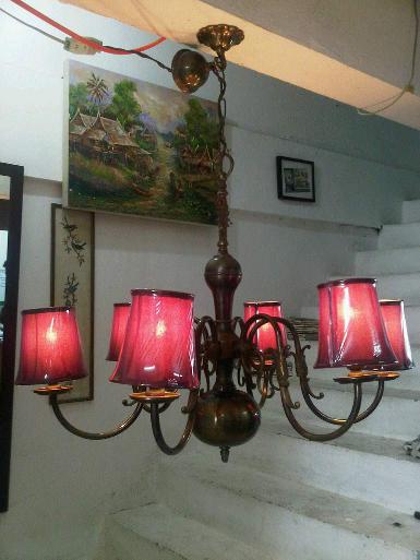 Antique Lamp code AT100H size wide 90 cm. high 100 cm