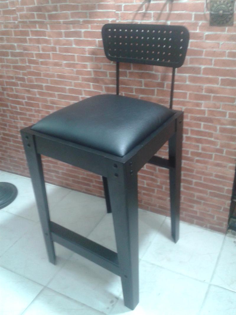 Iron Bar chair Item code IRB001 size high 65 cm.sat 45.5 x 41 cm.