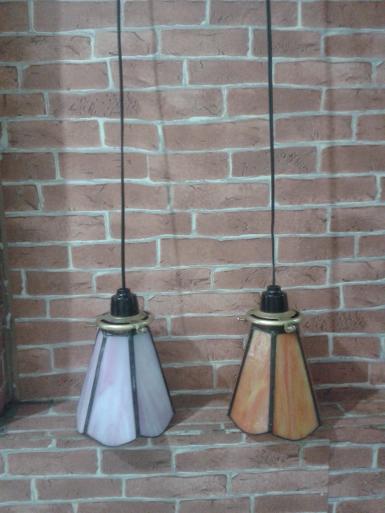 Stain Glass Hanging Lamp Item code .STL001A 
