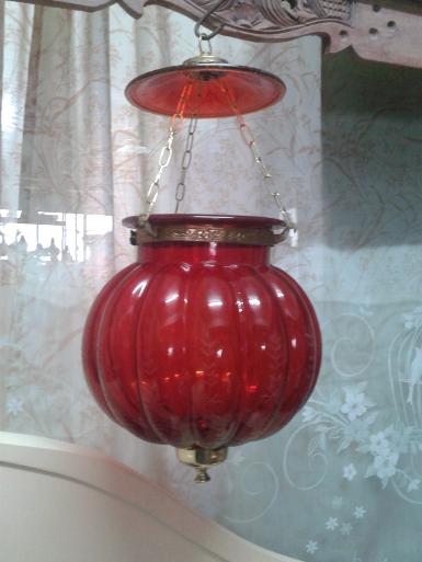 Hanging Lamp Item code HGS65R size wide 21 cm.