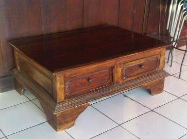 Coffee Table 009A teak wood size 60x100cm