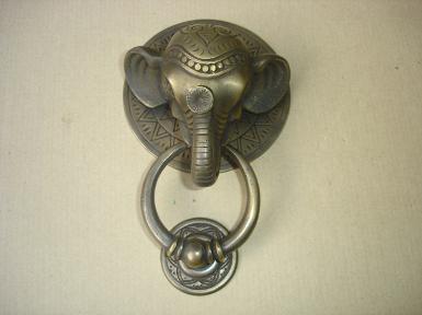 Lion Brass Handle Code P.137 size wide 117 mm ring 72 mm.