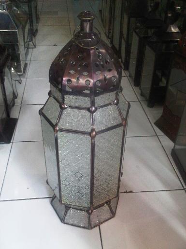 Morocco Lamp Item code MRL01A  size wide 20 cm high 40 cm