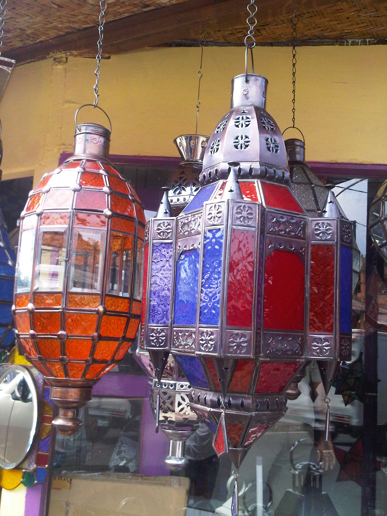Maroco Lamp MRL01O materail brass with glass