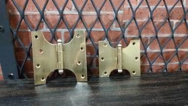 Brass Hinge Code V01ELSA size 102 x 102 mm (4'') Thickness 2mm.we make to order & make to design