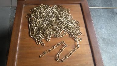 Brass Chain we make to order & make to design.inquiry to +662 942 1911 mobile +6684 850 6680