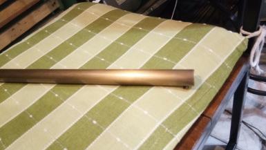 Brass curtain rails Item Code pipe 1'' long 1000 mm.