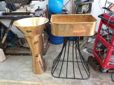 Basin Brass we make to order and make to design.well come to our factory.