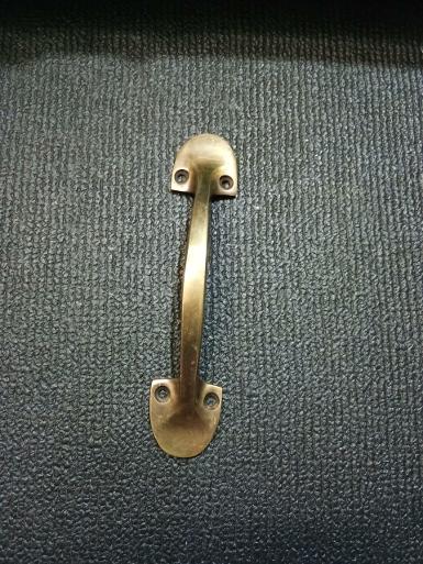 Brass handle Item Code C.020MR size long 134 mm. wide 28 mm.
