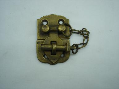 Brass Door Lock Item Code Q.032 size long 40 mm. wide 30 mm.