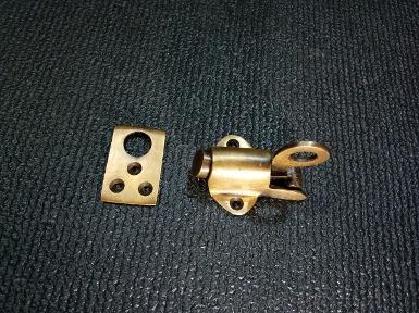 Brass door lock Item Code W.019 size long 49 mm. wide 36 mm.
