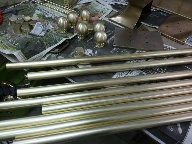 Product curtain accessories and copper accessories