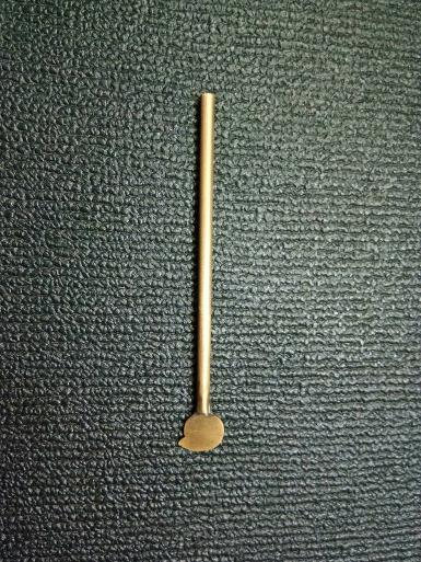 brass stick accessories of door lock. Item Code Stick.20C size long 120 mm. head 14 mm.