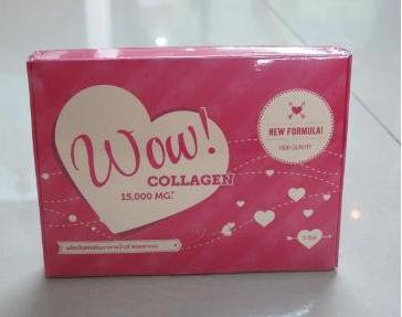 ว้าว!! Wow Collagen 15,000 mg ขนาด 5 ซอง