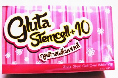 Gluta stemcell+10 สเต็มเซลล์ โอเวอร์ไวท์ over white