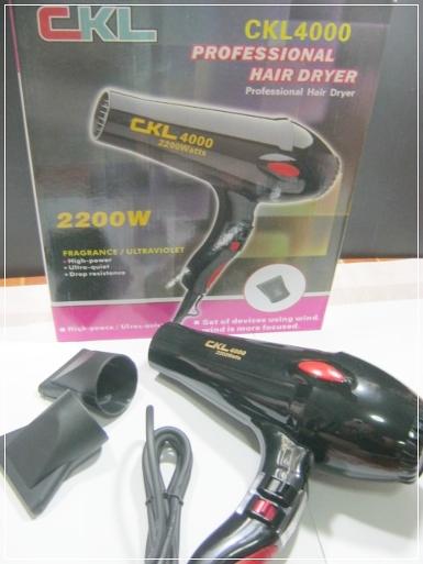 ไดร์เป่าผม รุ่นCKL 4000 Professional Hair Dryer 2200 วัตต์