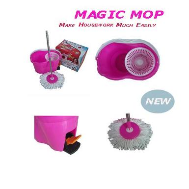 ไม้ถูพื้น MAGIC MOP แบบเหยียบ แล้วแห้งเลย ด่วน ราคาพิเศษสุดๆ